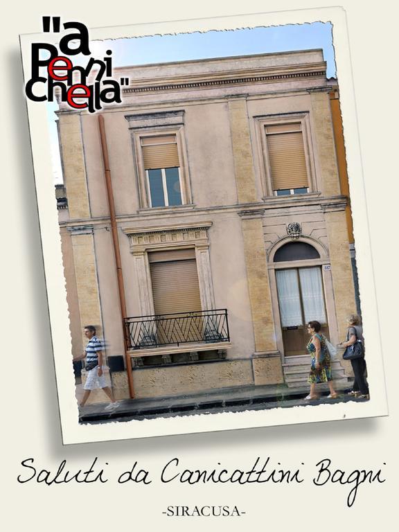 Casa Vacanze A Pennichella Canicattini Bagni Exterior foto